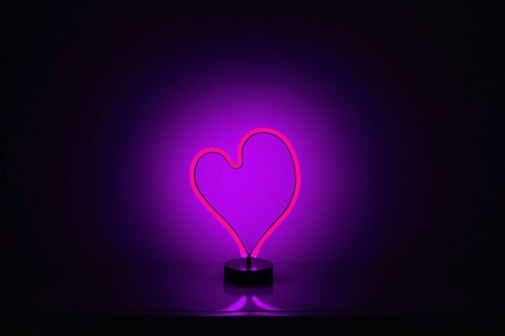 https://www.pexels.com/photo/light-red-love-heart-895225/